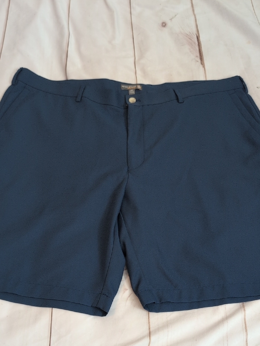 Peter Millar Salem Performance Shorts Beautiful Blue Size 42 Golf Shorts Stretch